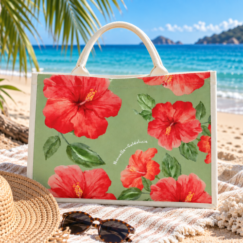 Sac de plage HIBISCUS